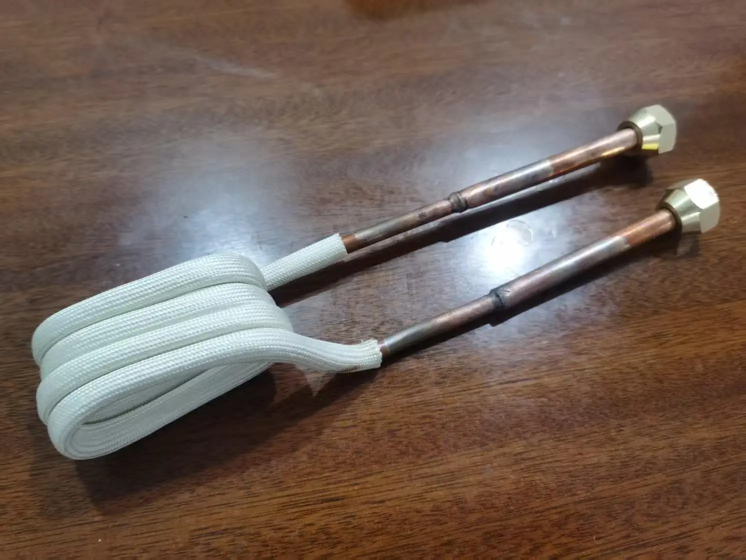 Professional Elliptic Copper Induction Heating Coil for Welding Brazing - Induction Heater Copper Head for Heating Applications