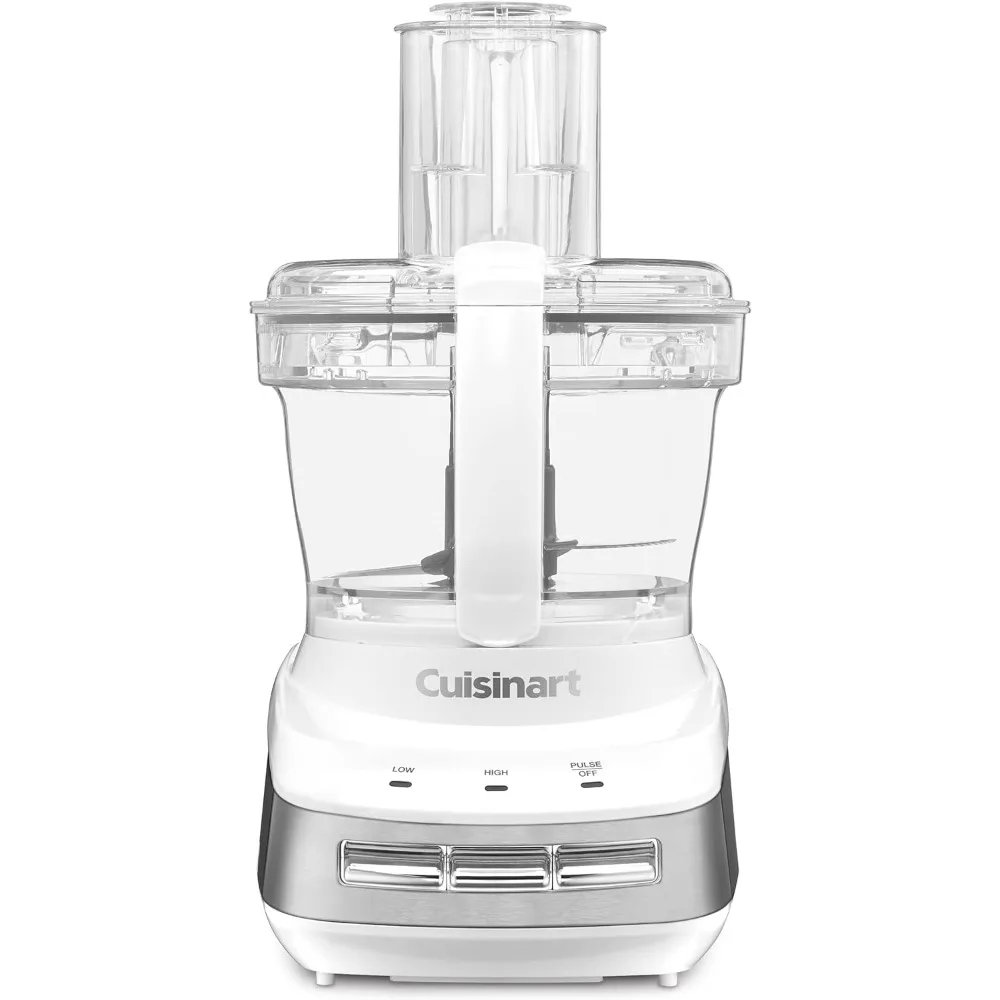 Core Custom 10-Cup Multifunctional Food Processor, White and Stainless