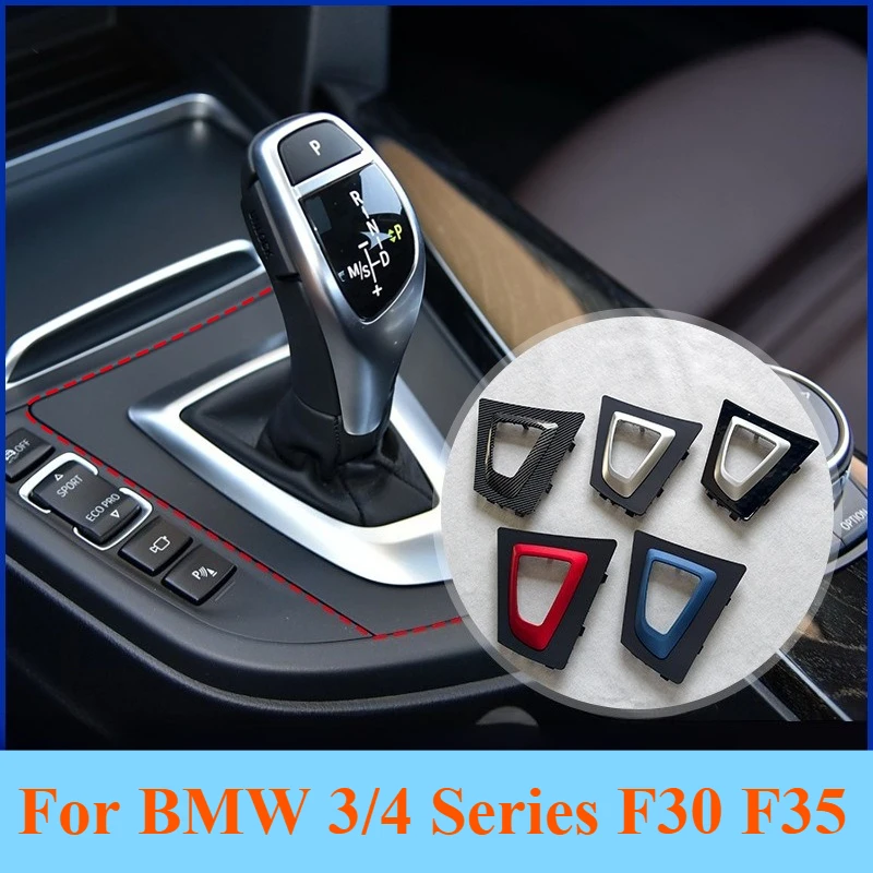 

For BMW 3 4 Series F30 F35 Gear Shift Panel Cover 318 320 Center Console Shifter Base Auto Trim Interior Upgrade Accessories