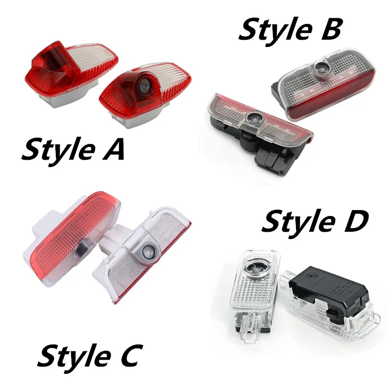 Led Porta Auto Logo Luci HD Laser Lampada di Benvenuto Accessori Per Porsche 911 Macan Cayenne 957 Boxster 987 986 718 Cayman Panamera