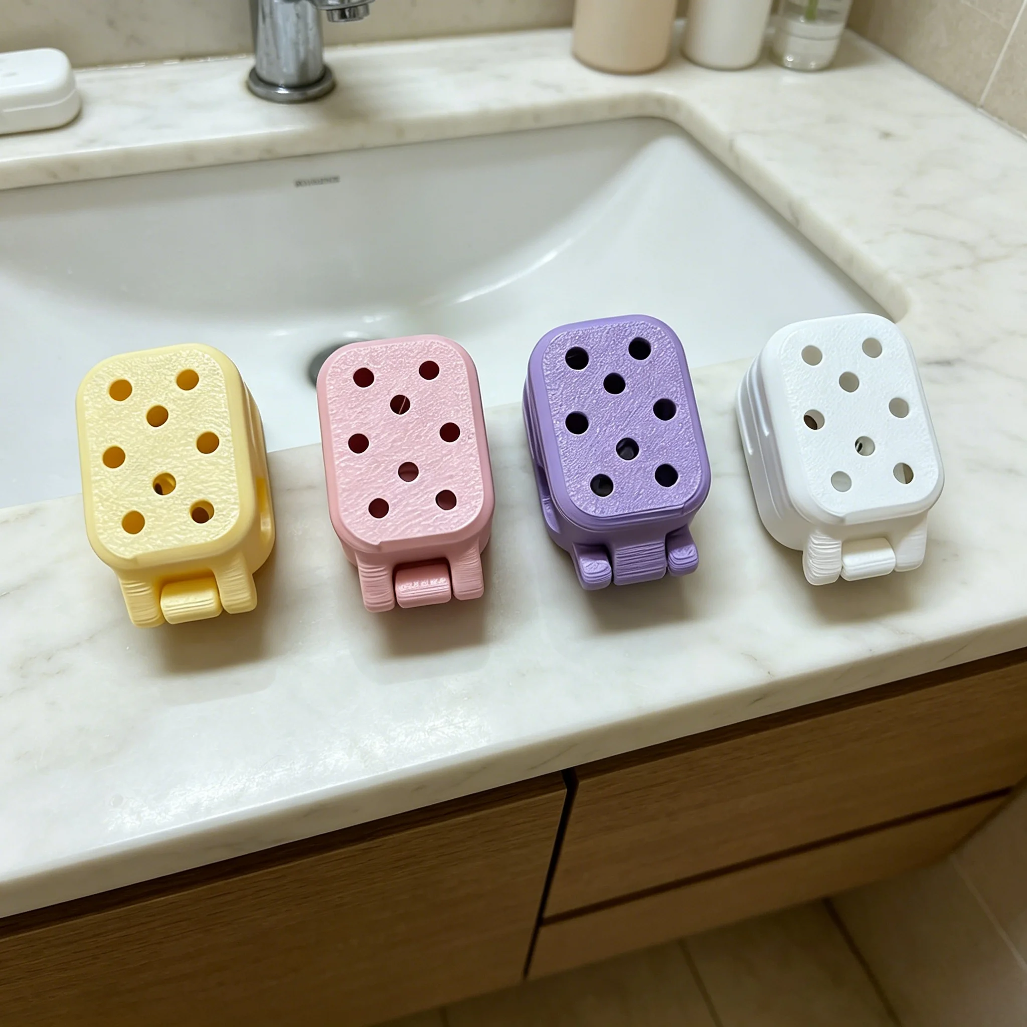 Electric Toothbrush Head Cover: Sonic Toothbrush Cap Travel Protector Plastic Brush Pod Protection Clip Case