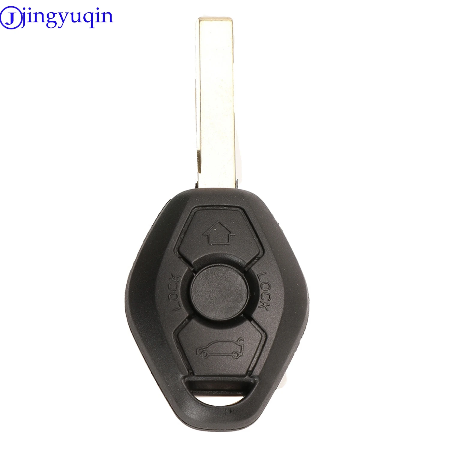jingyuqin Новый 10 шт., чехол для дистанционного ключа автомобиля, чехол для BMW 3 5 7 SERIES Z3 Z4 X3 X5 M5 325i E38 E39 E46, 3 кнопки