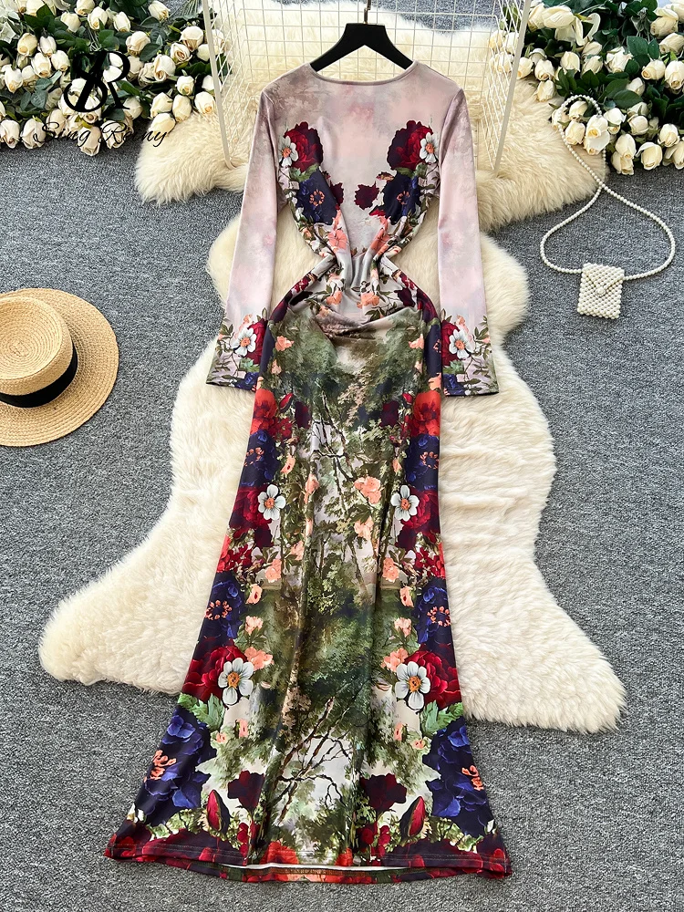 maxi dresses spring break bbyeadc Long Dresss for Women Tiered Ruffle Short Sleeve Maxi Dress Comfy Tie Belt Spring Vacation Dress Casual Patchwork Western Dresss Women Midi Length, Brown M