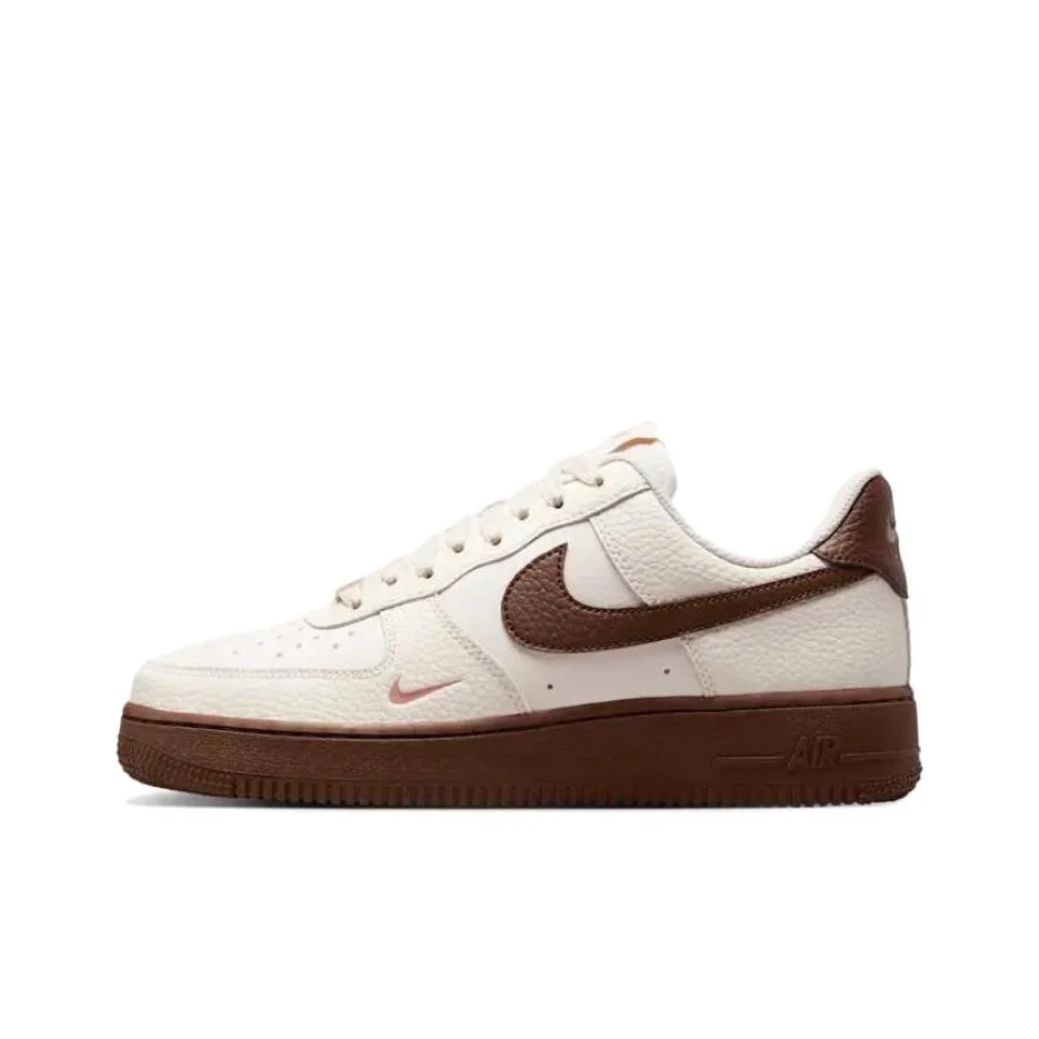 Nike Air Force 1 Breathable Low top Skateboard Shoes Women's Ecru IM3378-122