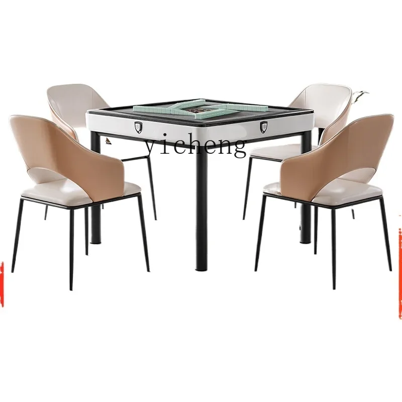 

ZC automatic household dining table dual-purpose roller coaster electric bass mahjong table