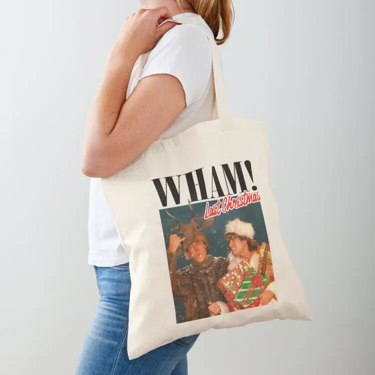 Last Christmas Album - Vintage Band UK Tote Bag shopper bag women canvas Lady bags female bag bags luxury women