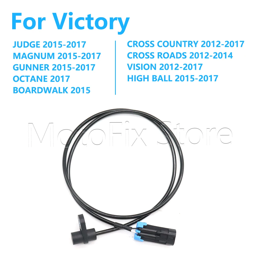 

Motorcycle Front Rear ABS Speed Sensor For Victory Cross Country Vision 2012-2017 High Ball Judge Magnum Gunner 2015-2017