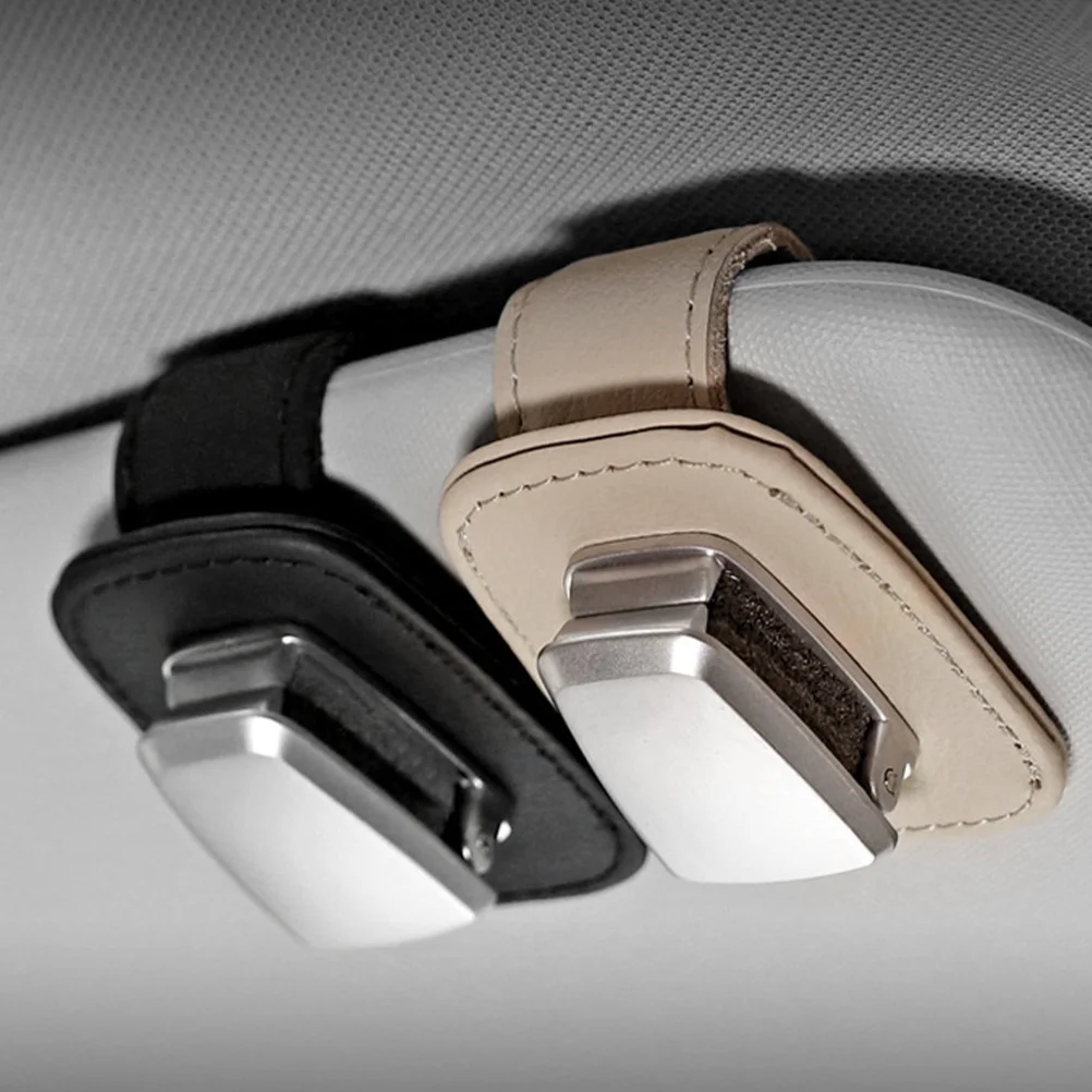 

Car Sunglasses Holder Premium Visor Glasses Clip Durable Universal Fit For Suv Truck Auto Accessory Eyeglass