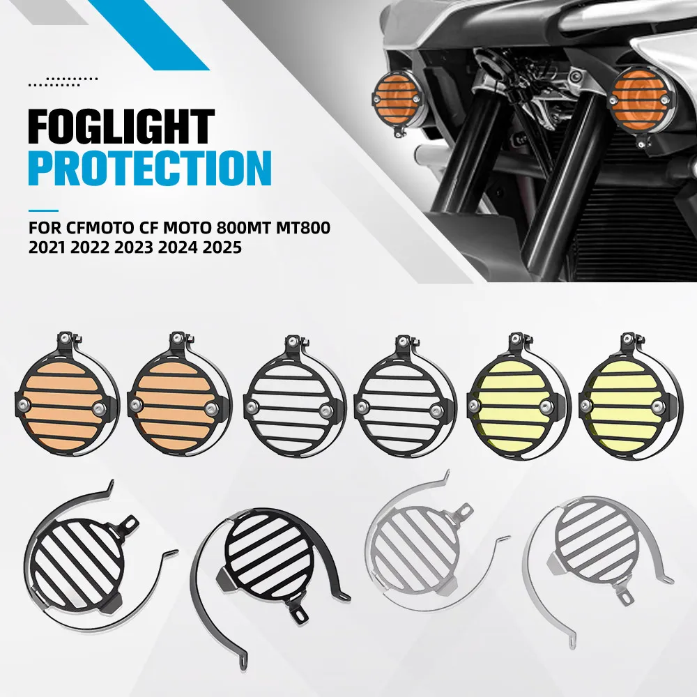 

Motocycle Accessories Fog Light Protector For CFMOTO CF MOTO 800MT MT800 2021 2022 2023 2024 2025 Lamp Guard Protection Cover