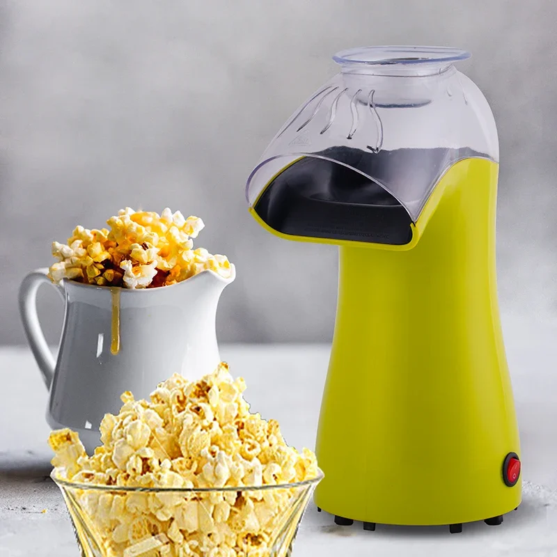 

-New Household Mini Homemade Automatic 1200w Fast Hot Air Popcorn Maker Popcorn Machine