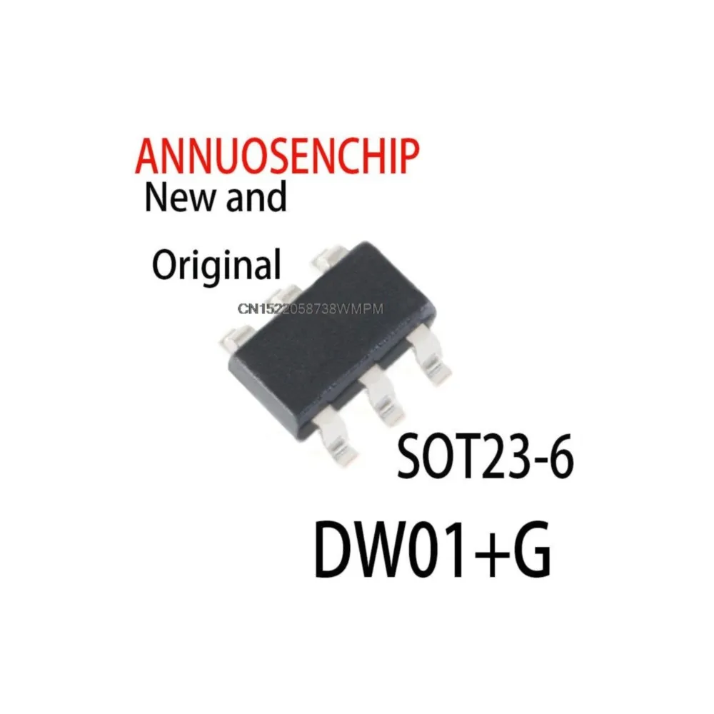 20 piezas nuevo y Original DW01 + SOT-23-6 DW01 + G