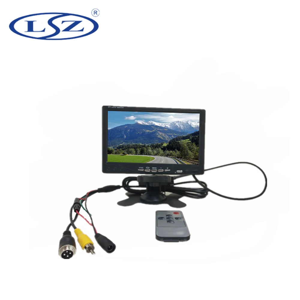 MDVR Monitor support Digital Reversing Screen Car Dashboard Rear view Display TFT LCD AHD Monitor for Heavy Truck