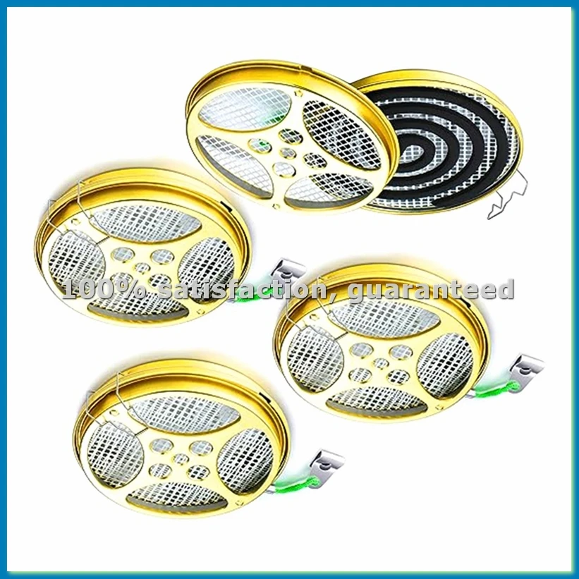 Portable Mosquito Coil Holder-Mosquito Coil & Incense Burner for Outdoor Use,Pool Side,Patio,Deck,Camping,Hiking,Etc,A-AT35
