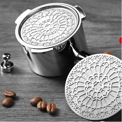 58mm Espresso Portafilter Dispersion Plate Stainless Steel Sintered Shower Screen Even Extraction Upgrade Accessories