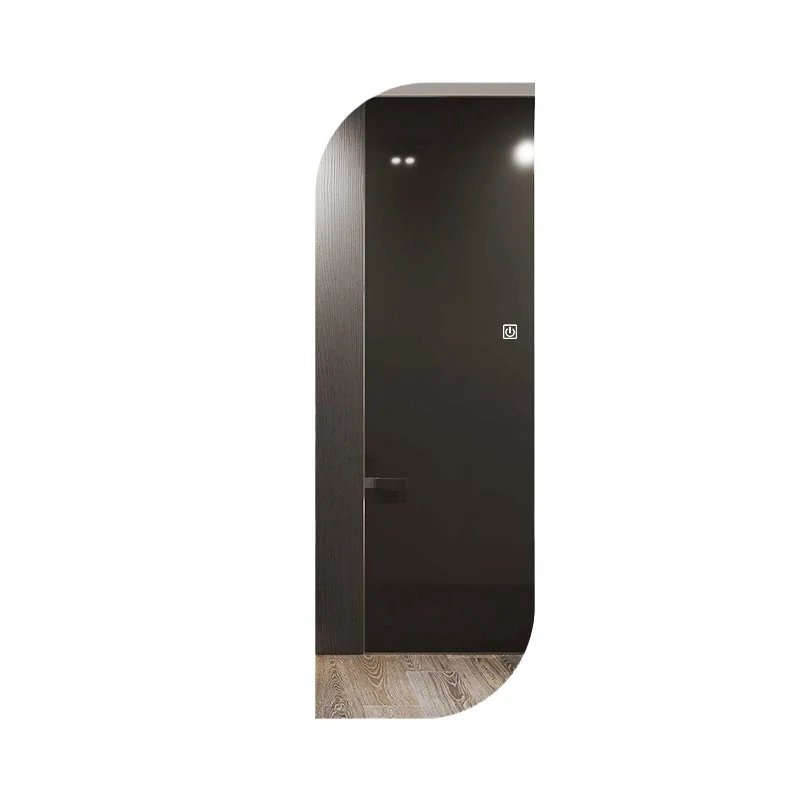 

Smart full-body mirror irregular full-length mirror special-shaped with lamp cloakroom entry fitting mirror
