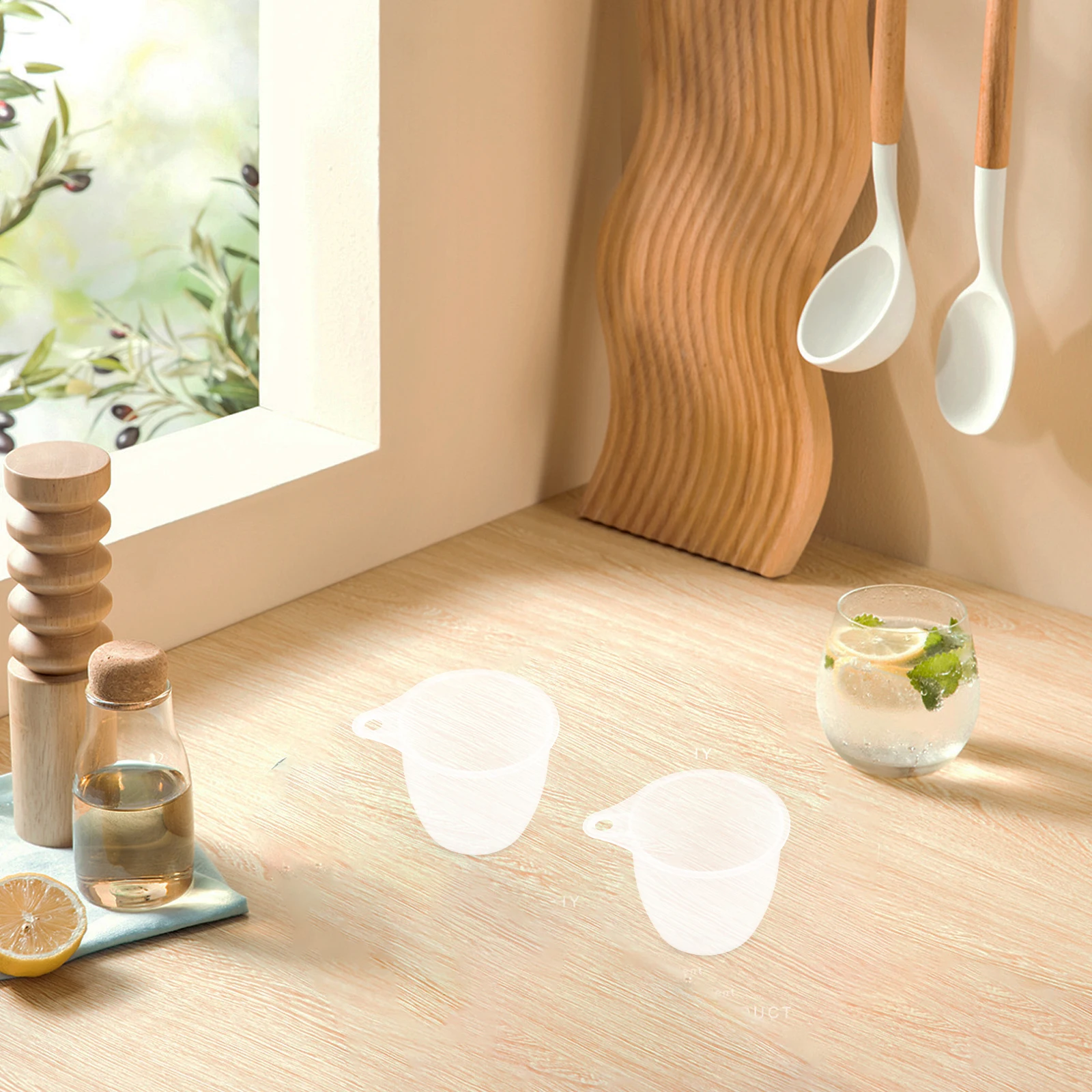 

10Pcs Plastic Measuring Cup for Rice Cooker Accurate Graduated Markings Ideal for Home and Travel Rice Cooker Cup Measure