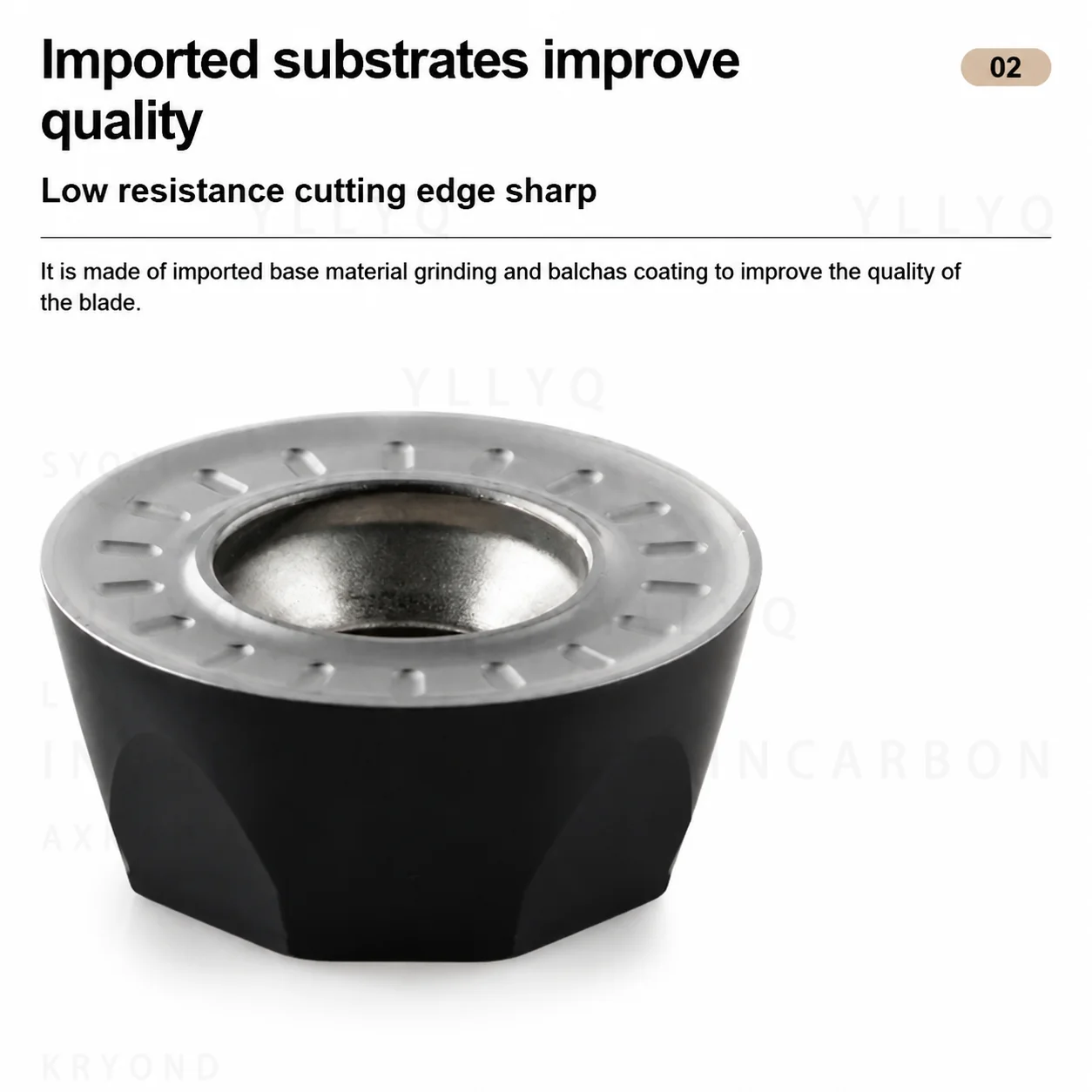 RPMT08T2 RPMW1003 RPMT10T3 RPMW1204 CNC Milling Insert R4 R5 R6 R8 R10 Round Nose Radius Carbide Blade for Milling Cutter Tool