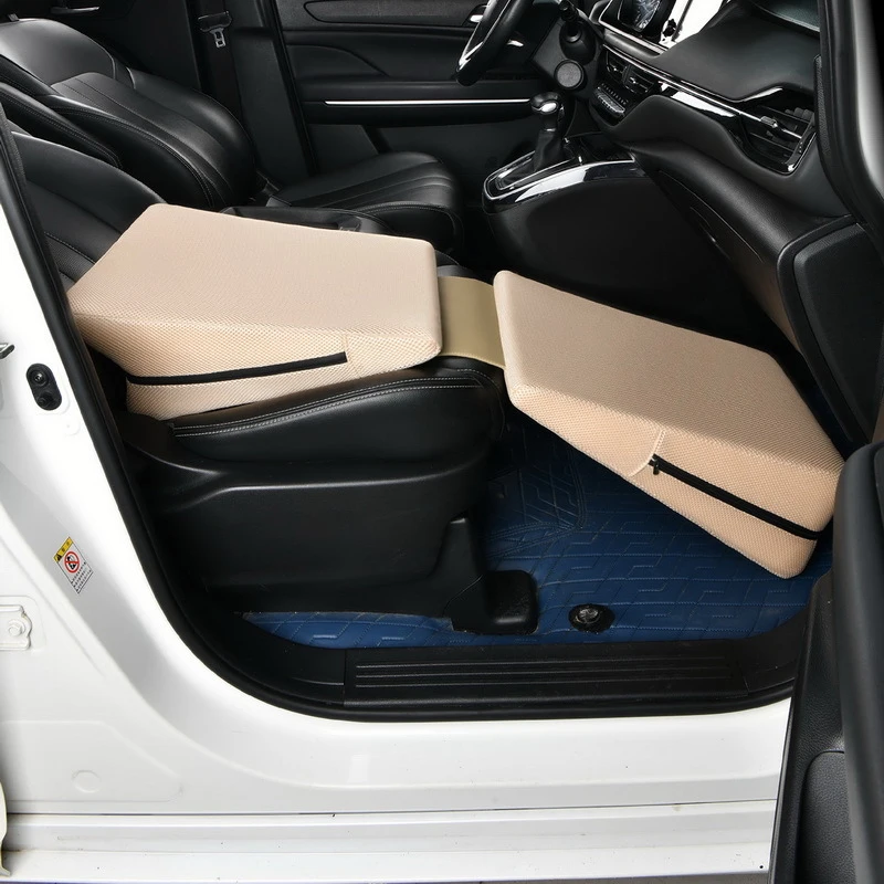Faltbare Auto-Schlafmatte, Tragbare Füllunterlage für Vorder-/Rücksitz, Nickerchen auf Reisen – Detail 2