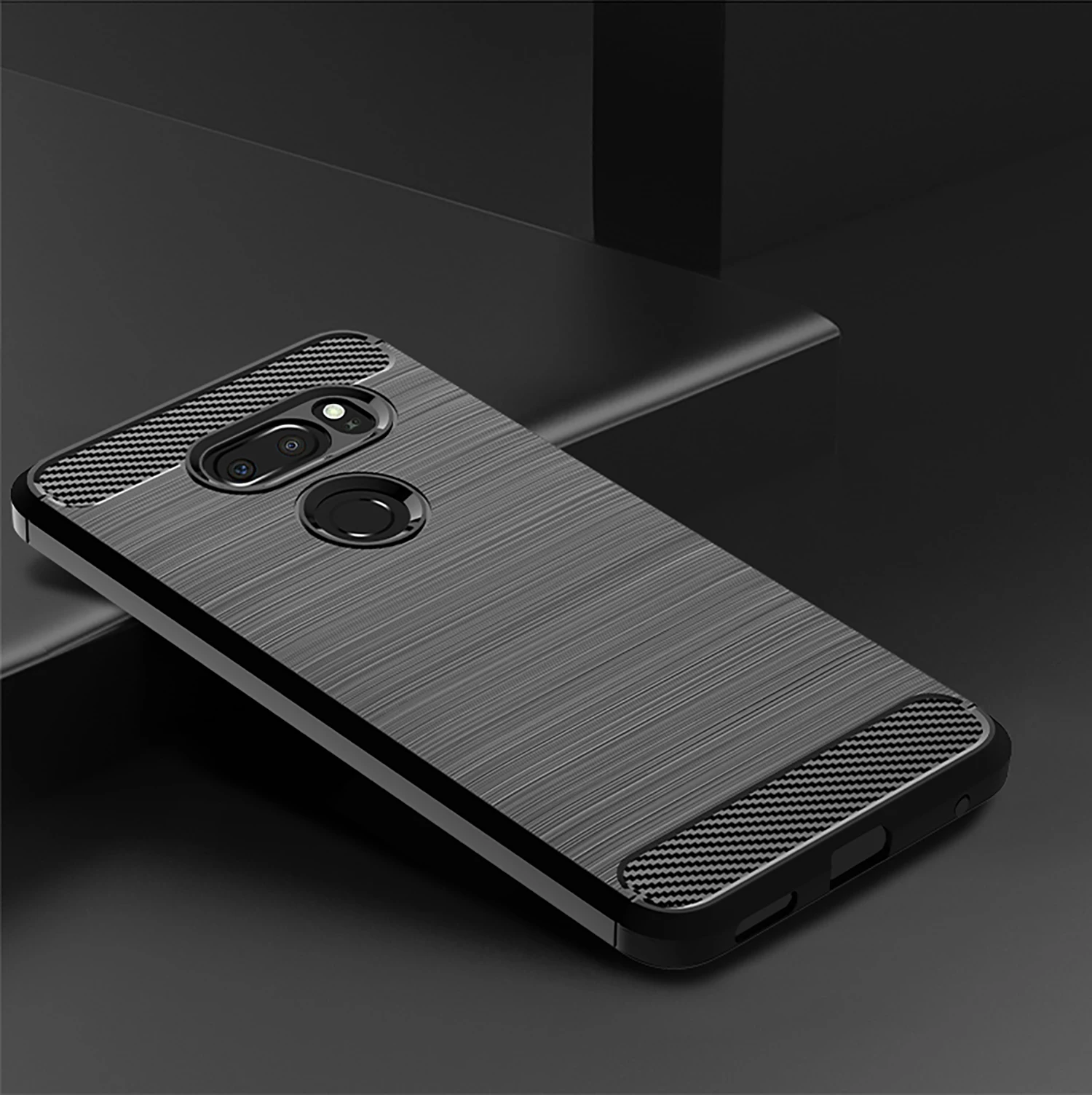 Brushed Case for LG V30 v30+ v30s V35 Thinq V30s+ Anti-fall Shockproof Cover for lg v30 v35s plus V34 isai Beat Mobile Shell