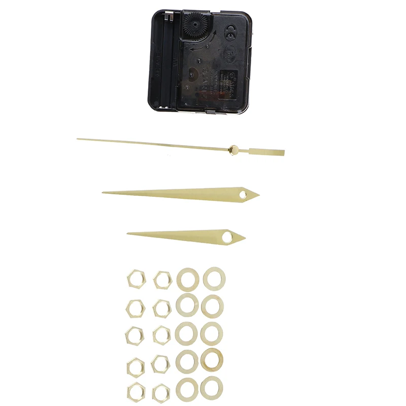 1 Set Silent Fashion Quartz Clock Replacement Movement Mechanism Hour Minute Second DIY Wall Tools Parts