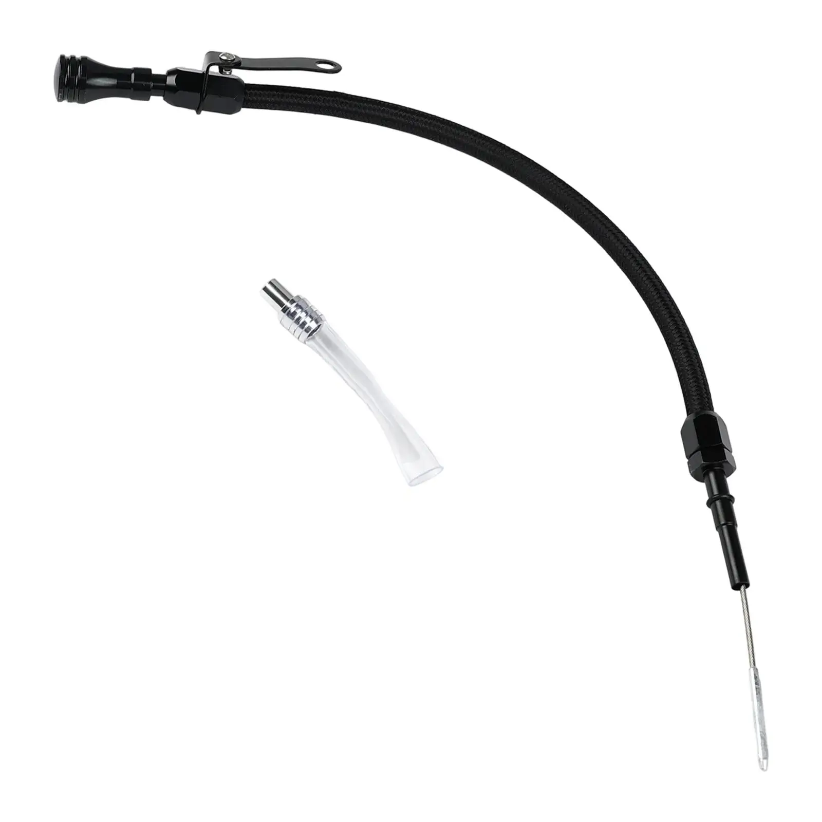 

Engine Oil Dipstick Flexible Stainless Steel Direct Fit Performance Accessory for GM LS Series Engines