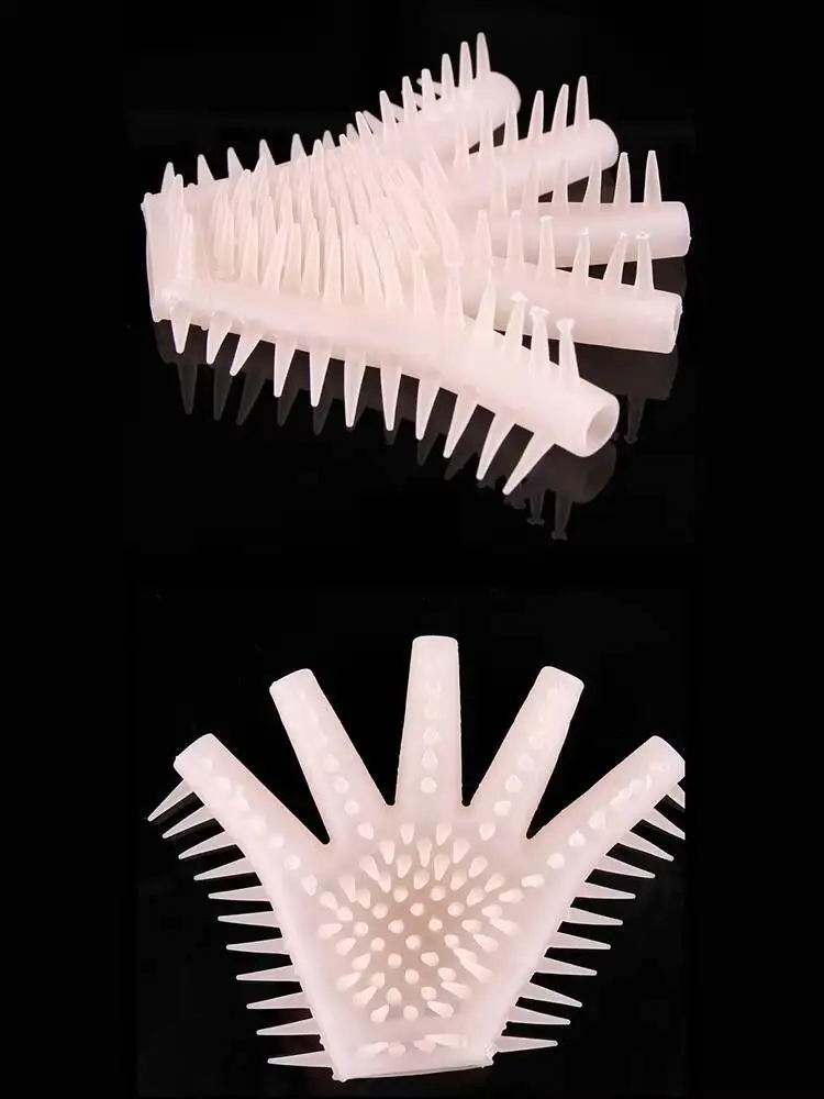 Мягкие перчатки из TPR, стимулирующие игрушки с шипами, сексуальные взрослые принадлежности, анальные, вагинальные, для флирта, используемые для сексуальной активности