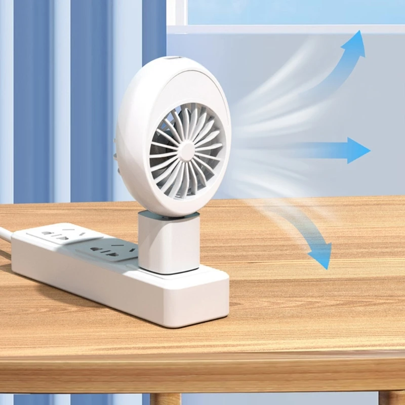 USB Power Fan with Single Speed and USB Output 5V1A Input Small USB Fan Quiet Desk Fan Rechargeable,Carry it easily Dropshipping