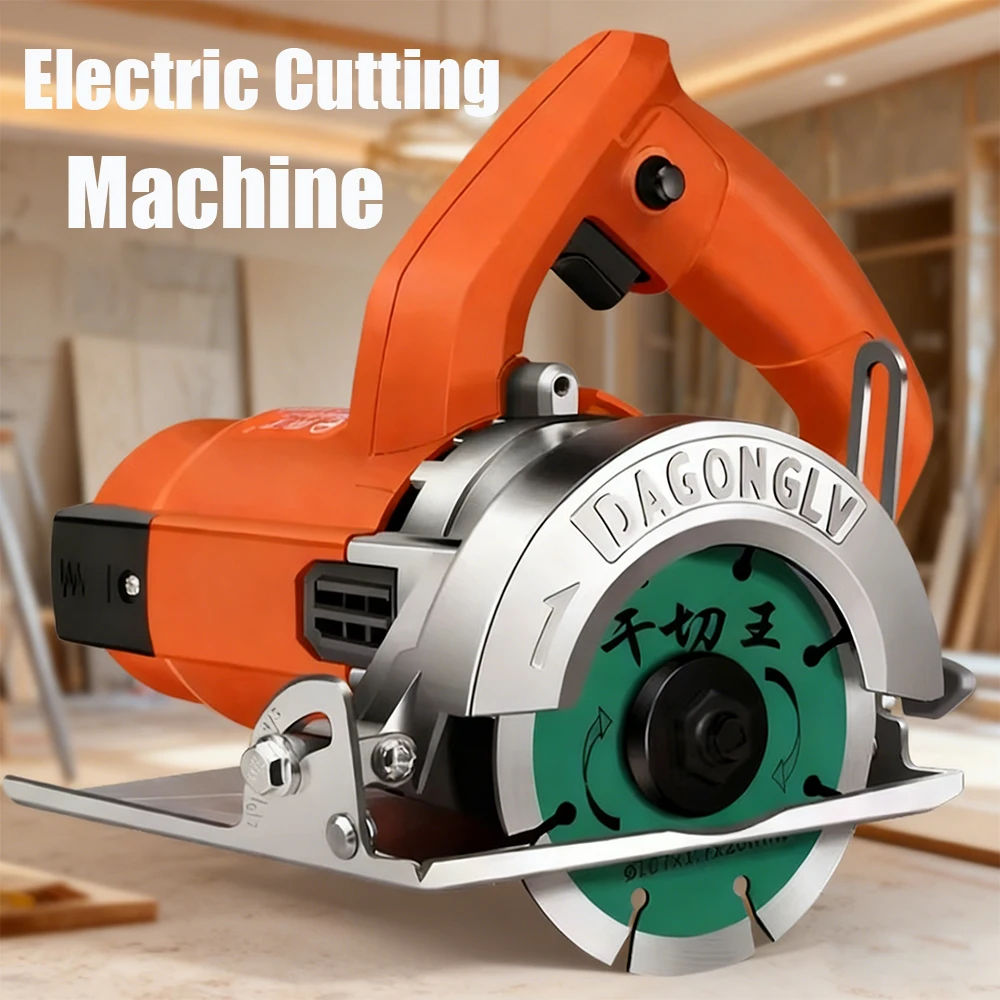 

Mini Electric Cutting Machine Woodworking Multi-function Cutting Saw Slotting Machine Handheld Cutting Tool for Stone Marble