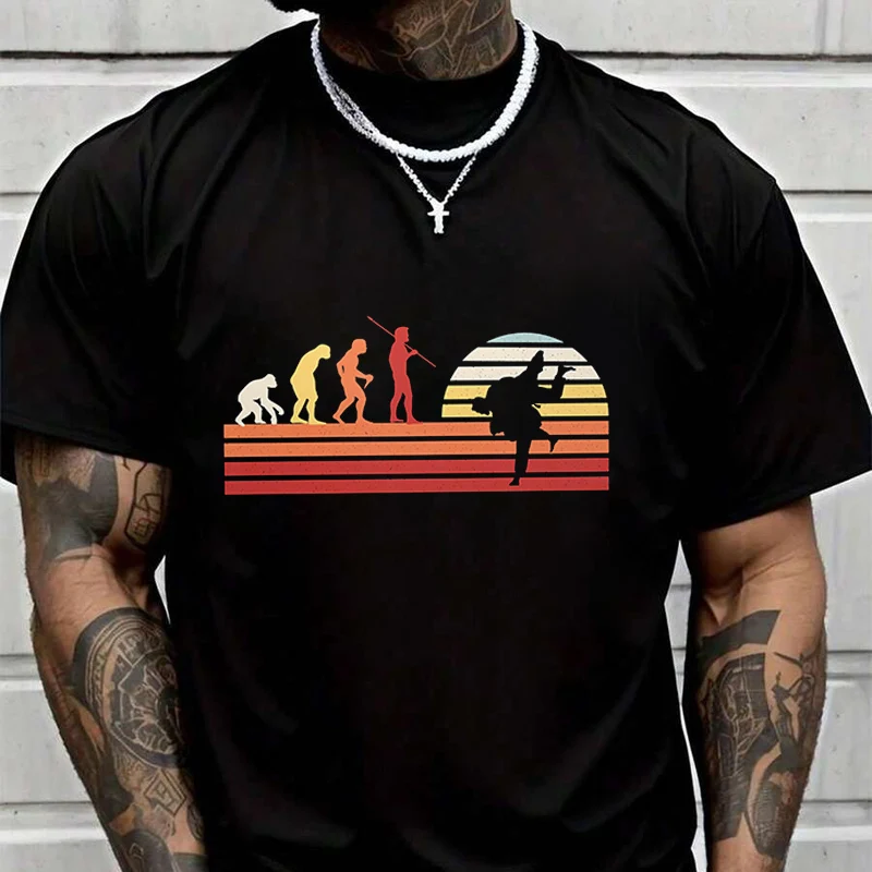 

Retro Judo Judoka Graphic Creative Print T Shirt Summer Short-sleeved Casual Tee Men Women Streetwear Loose T-shirt