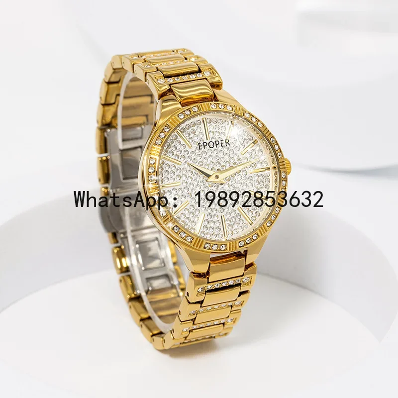 

x-14 high-end sense diamond-set simple fashion high-value light luxury women ins waterproof quartz watch