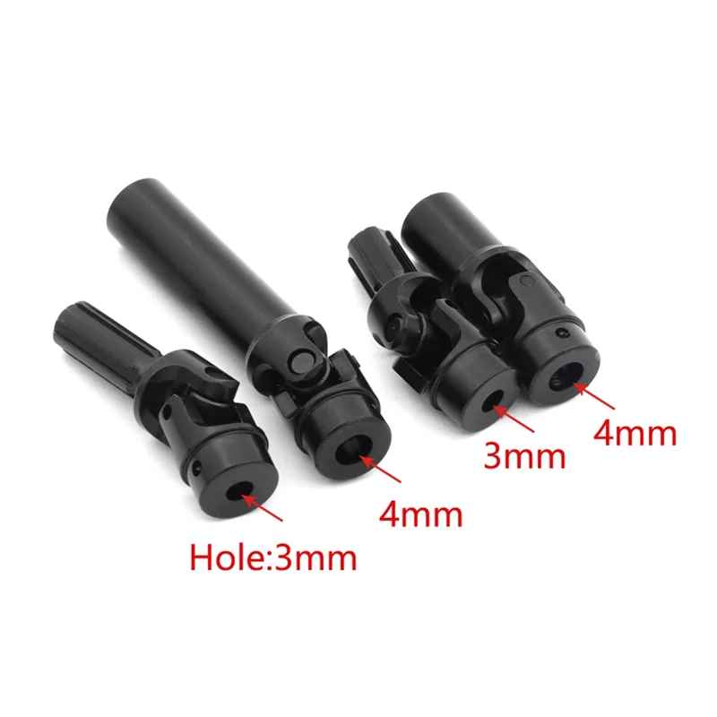 JY-2 Stuks Rvs Aandrijfas CVD Aandrijfas 9751 Voor Traxxas TRX4M TRX-4M 1/18 RC Crawler Auto Accessoires Kit