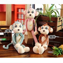 40CM Cute Long Arm Monkey Plush Toy Can Shape Long Legs Sleeping Pillow Monkey Doll To Give Children Birthday Christmas Gifts