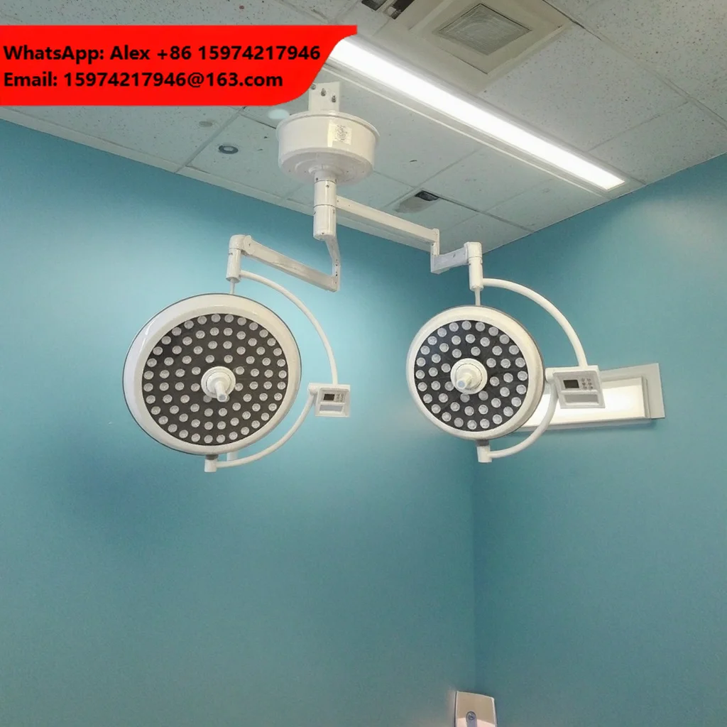 Surgical Shadowless Lamp LED Round Head Petal Wall Mounted Mobile Hospital Shadowless Lamp Has Many Styles