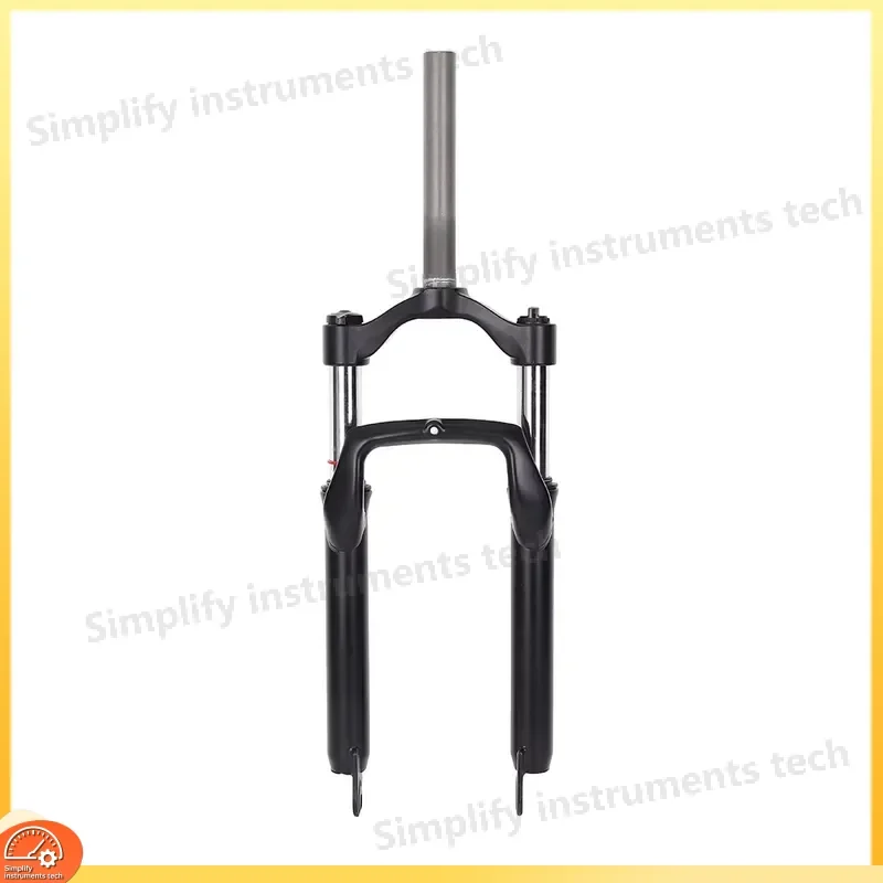 26 20 Inch Fat Tire Bike Front Fork Aluminum Alloy High Carbon Steel Shock Absorber Adjustable Disc Brake Snow