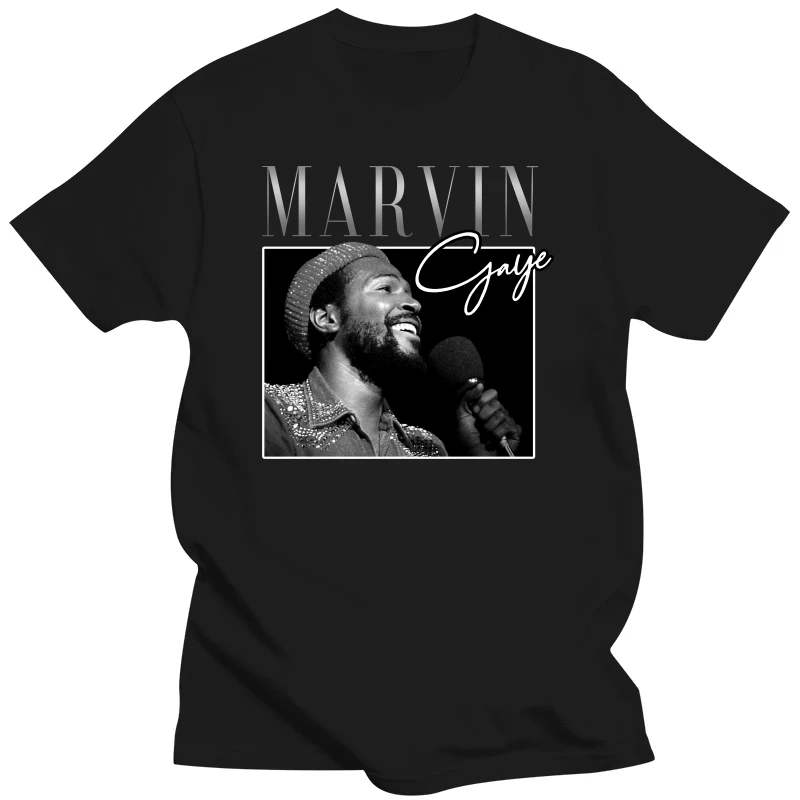 Marvin Gaye Retro Vintage 90s T Shirt New Casual Men Women T Shirt TG54