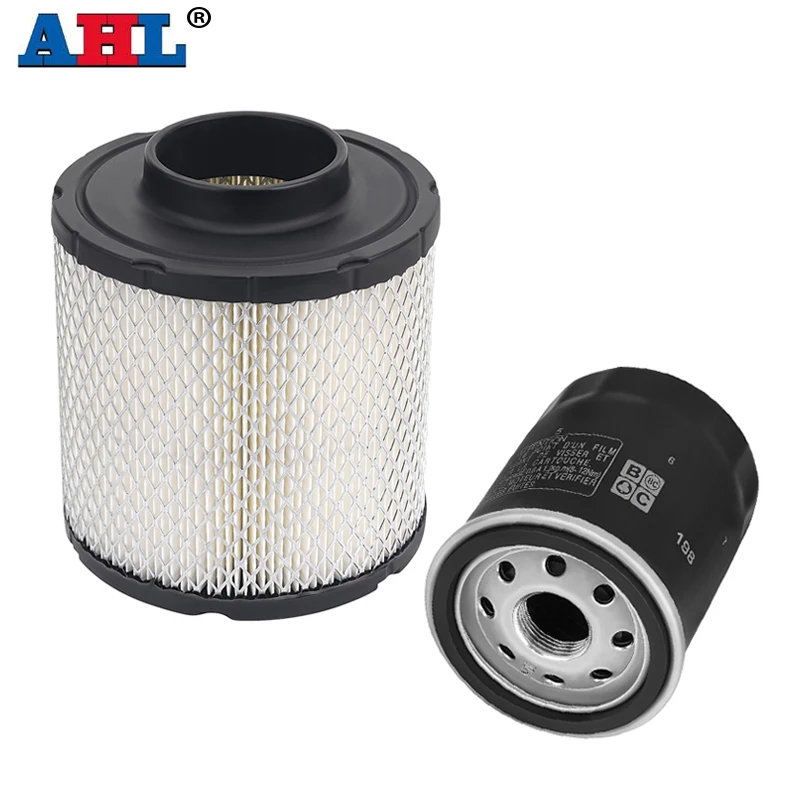 

AHL Motorcycle Air Filter & Oil Filters For Polaris Ranger 500 570 Crew ETX Sportsman ACE 325 EFI Touring EPS 7082037 2521372