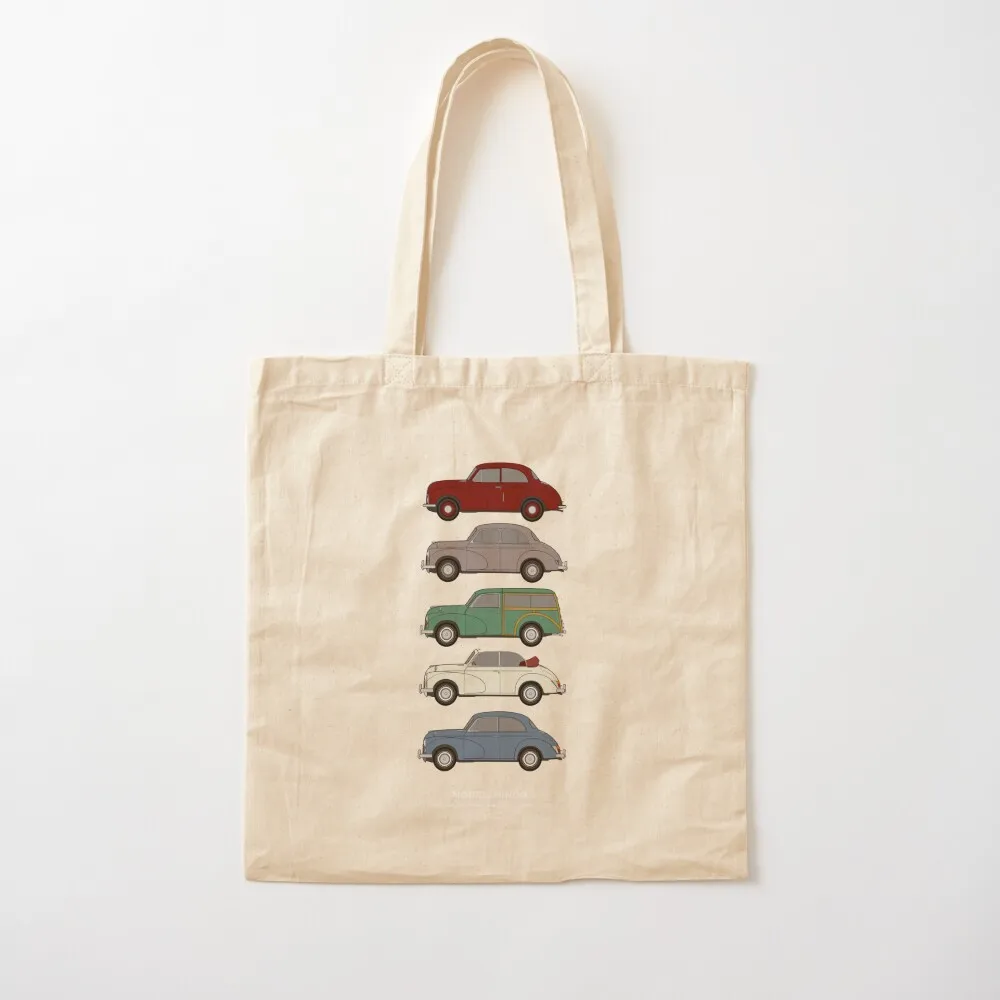 Morris Minor Classic Car Collection Artwork Tote Bag Shopper bag tote bags aesthetic ecological bags