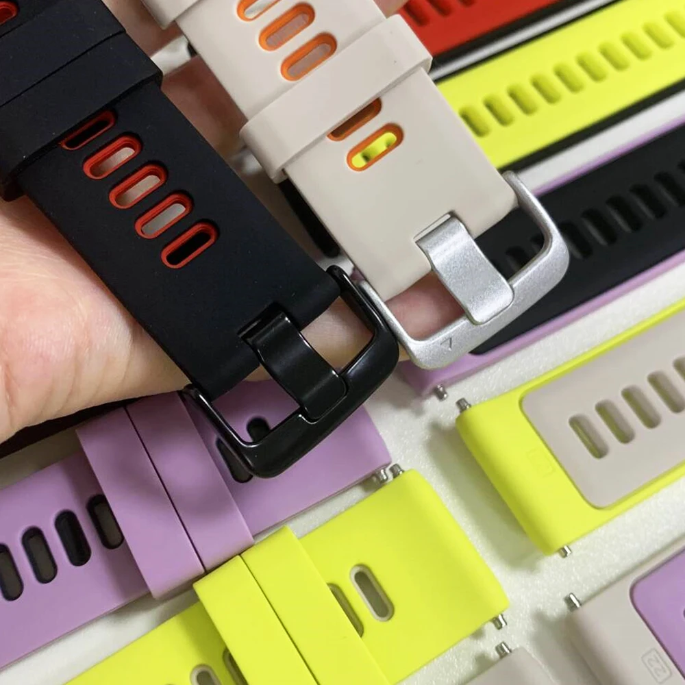 シリコーン二色 22 ミリメートルストラップガーミンフォアランナー 970 965 955 945 935 745 スポーツバンド交換スマートウォッチブレスレットアクセサリー