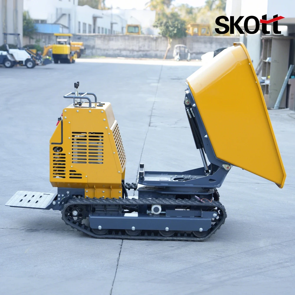 Customized Mini Dumper 500-800KG, CE Certified | Global Fast Shipping | 4WD Off-Road Dump Truck for Construction & Farm Use