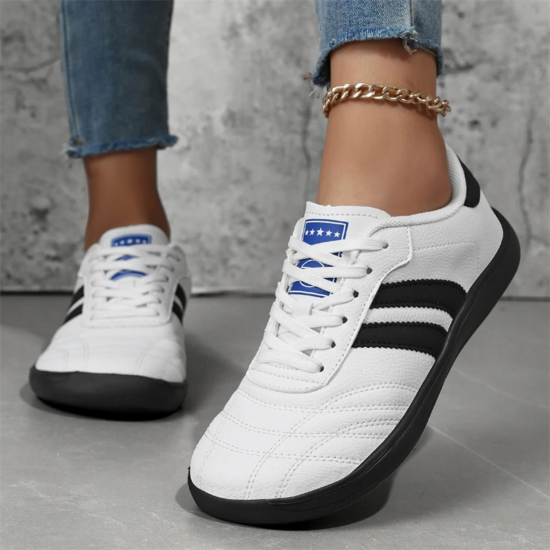 Hot Sale Wide Toe Casual Shoes For Women Barefoot Shoes Low-cut Women's Walking Shoes Non-slip Sports Shoes Woman Flat Sneakers