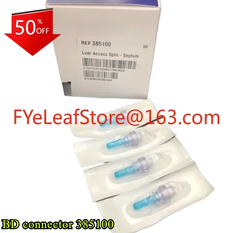 Positive pressure infusion intravenous tube connector 385100