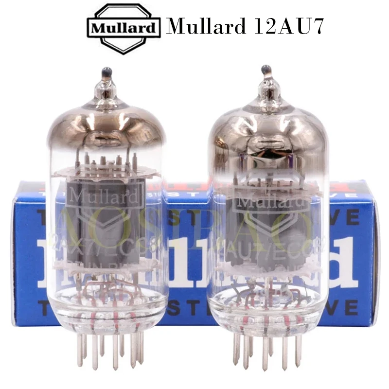 Mullard 12AU7 ECC82 Vacuum Tube HIFI Audio Valve Electronic Tube Amplifier Amp Kit Vacuum lamp Diy Precision Matched Quad