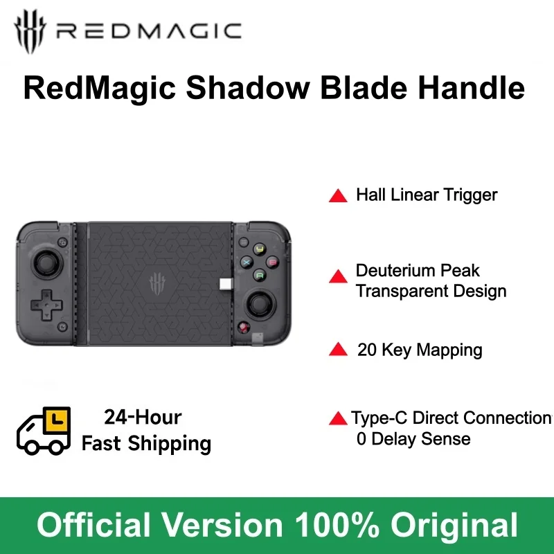 

Беспроводной геймпад Nubia Redmagic Shadow Blade для мобильных игр, контроллер для планшетов Android Redmagic, джойстик-триггер