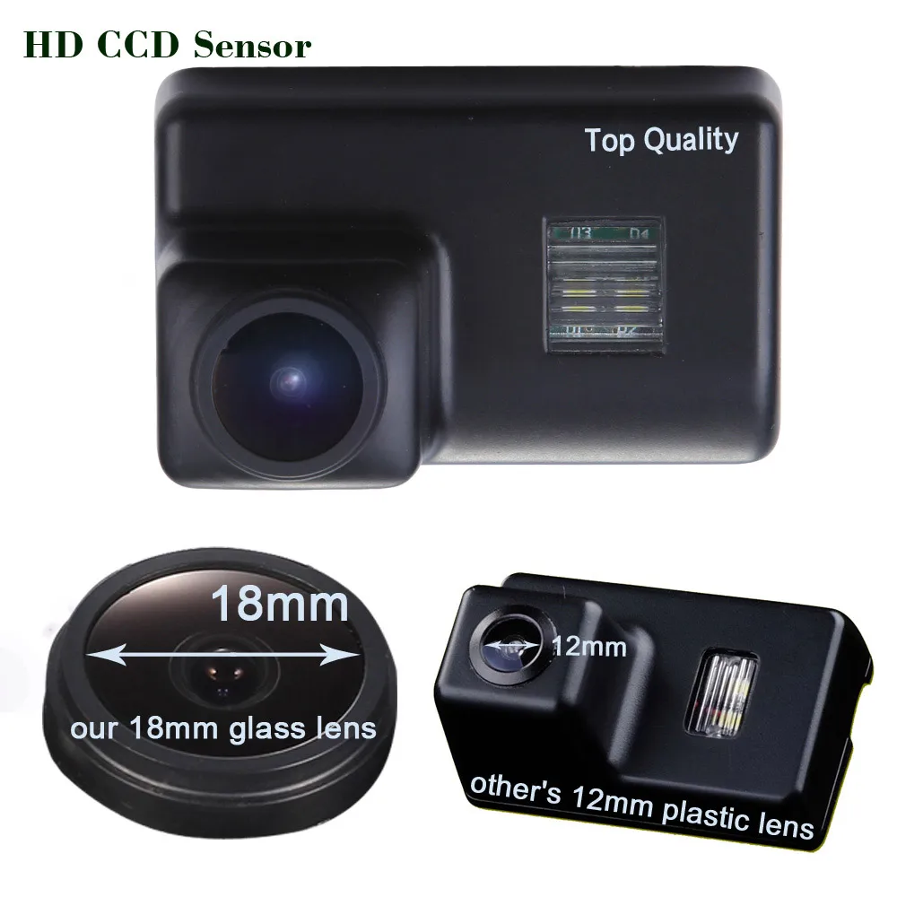 1280*720 Pixels HD car rear view backup camera For Peugeot 206 207 306 307 308 406 407 409 5008 Partner Tepee