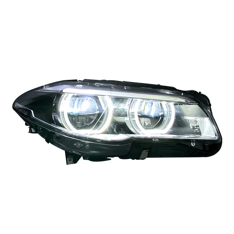

LED Headlight Assembly For BMW 5 Series F10 F18 2011-2017 Angel Eyes DRL Upgrade