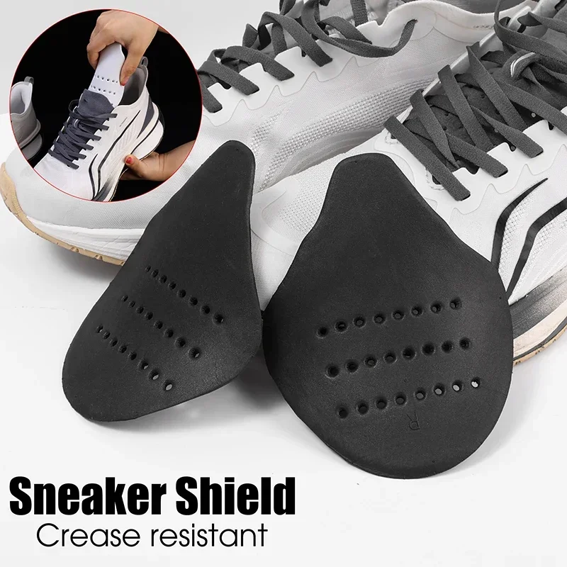 4/2 Stuks Schoenen Anti Vouw Beschermers Voor Schoenen Vrouwen Mannen Anti-Vouwen Schoen Case Buigen Crack Schoenen Hoofd Brancard Hoofd Schild