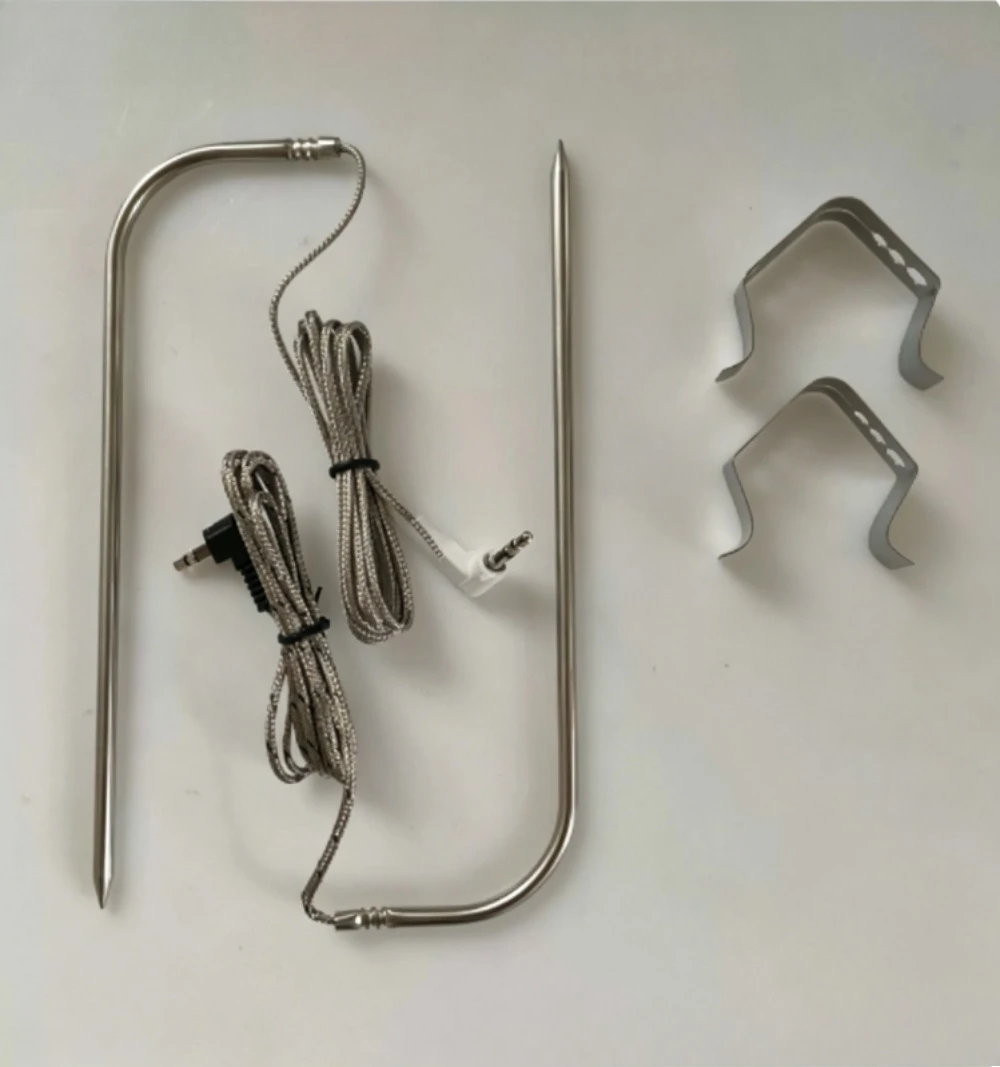 Temperature Probe Sensor Set Meat Probe Thermocouple Food 3.5mm Headphone Plug PT1000
