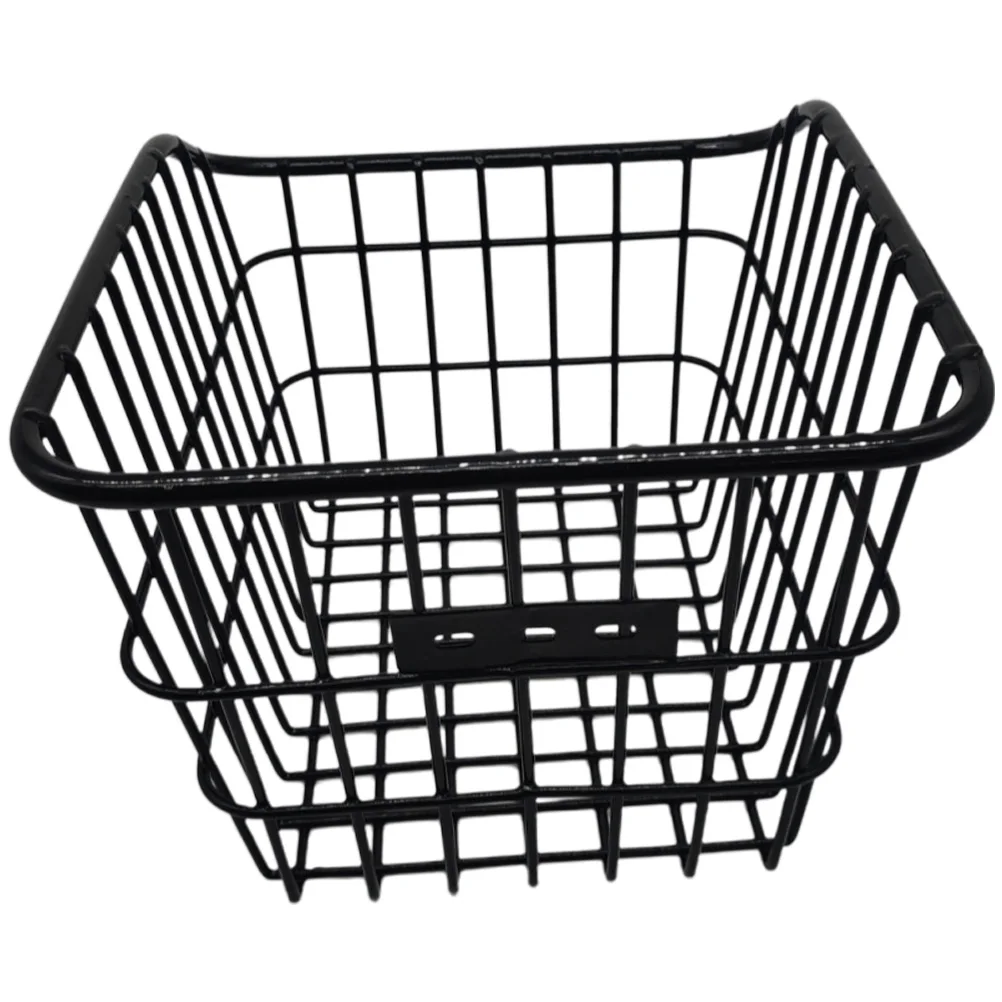 

Rear Basket Detachable Bike Rack Container Sports Baskets Metal Accessories Baby