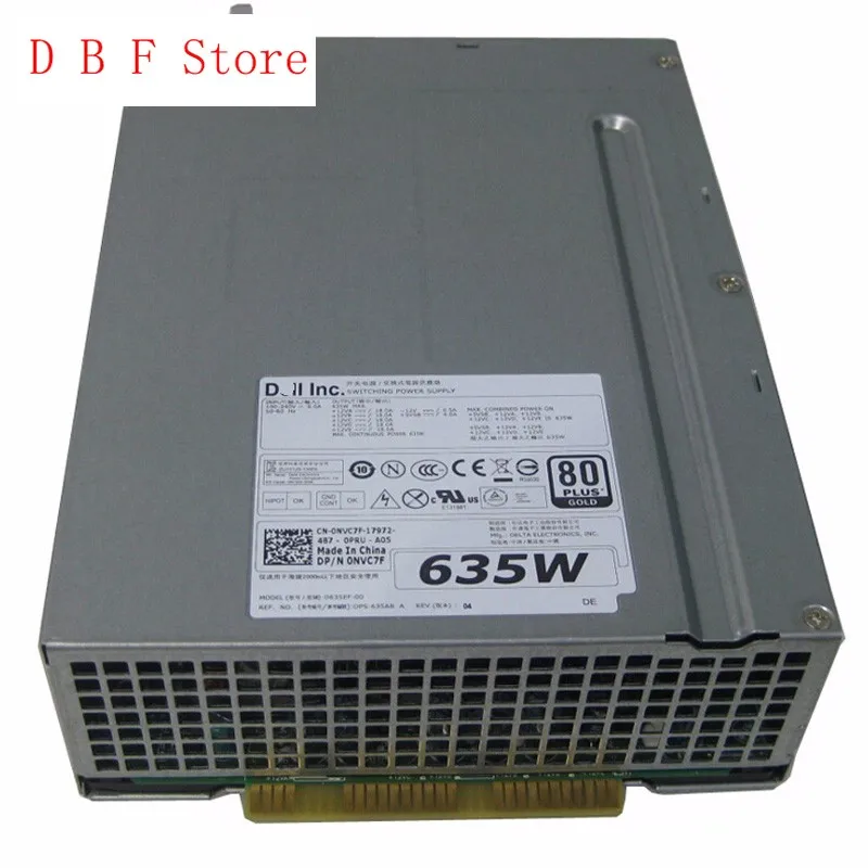 alimentacao para dell precision t5600 t3600 psu nvc7f 0nvc7f d635ef00 635w unidade de 01