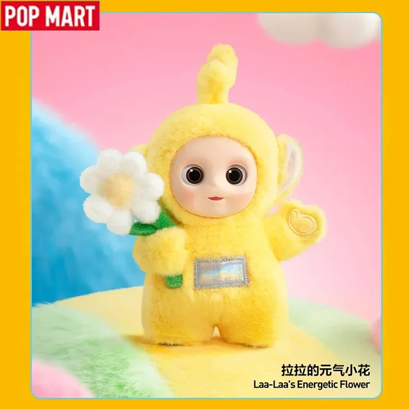 الأصلي البوب مارت TELETUBBIES قل مرحبا سلسلة صندوق أعمى حقيبة تخمين حقيقية صندوق غامض لطيف أفخم معلقة دمية لعبة مفاجأة هدية #1